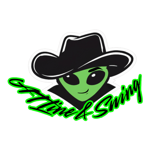 ATLine&Swing — cowboy alien mascot